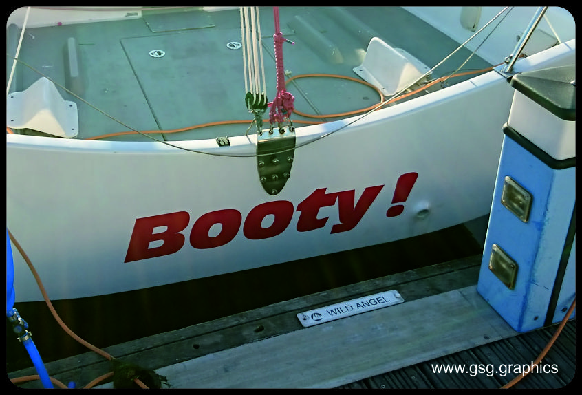 Boat Name - Booty